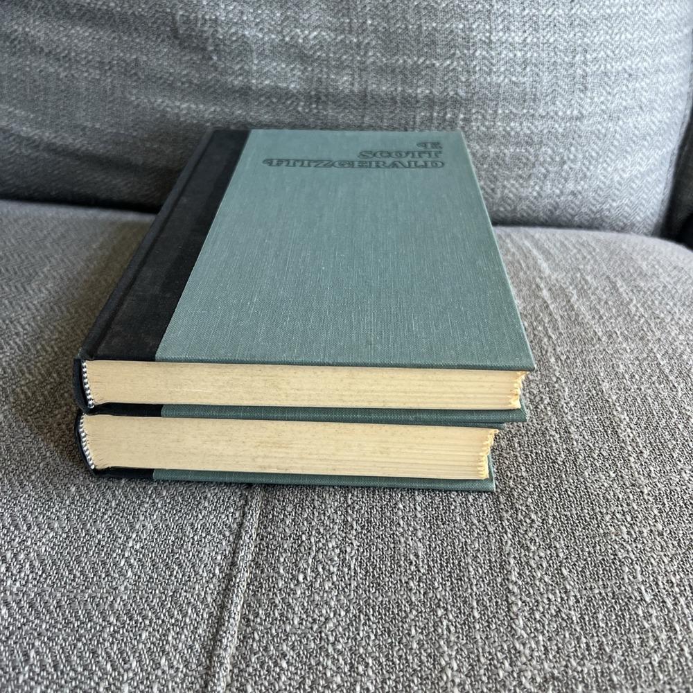 F. Scott Fitzgerald 2 Novels 1920-1941 Hardcover Lot Of 2 Preowned Paradise